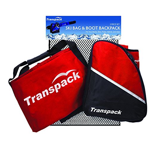 Alpine Boot Backpack & Ski Bag Mesh Set Color: Black