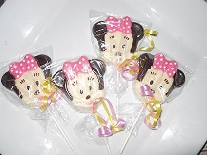 Amazon Com 12 Baby Disney Minnie Mouse Pink Baby Shower 1st