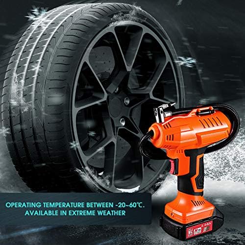 RUN STAR Tire Inflator Air Compressor 20V Cordless Tire