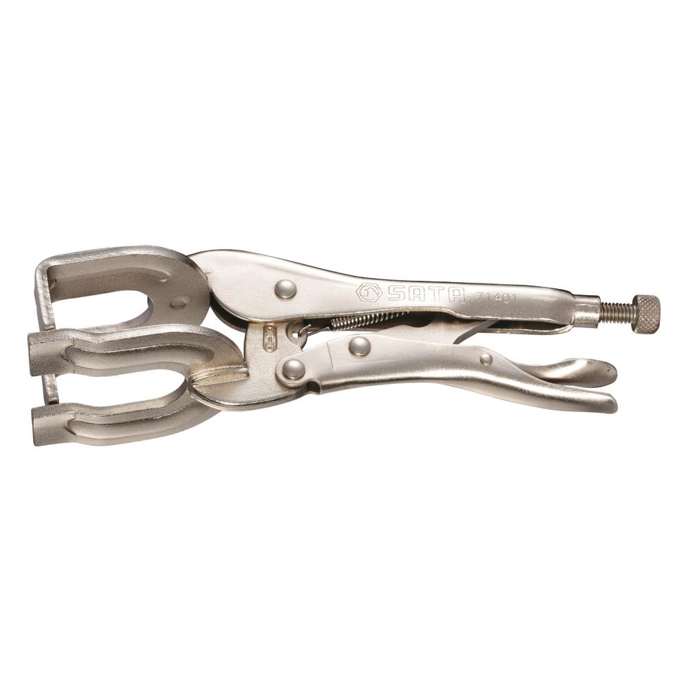 SATA ST71401SC 9-Inch Welding Clamp Locking Plier with Locking Mechanism to Provide strong and Stable Holds