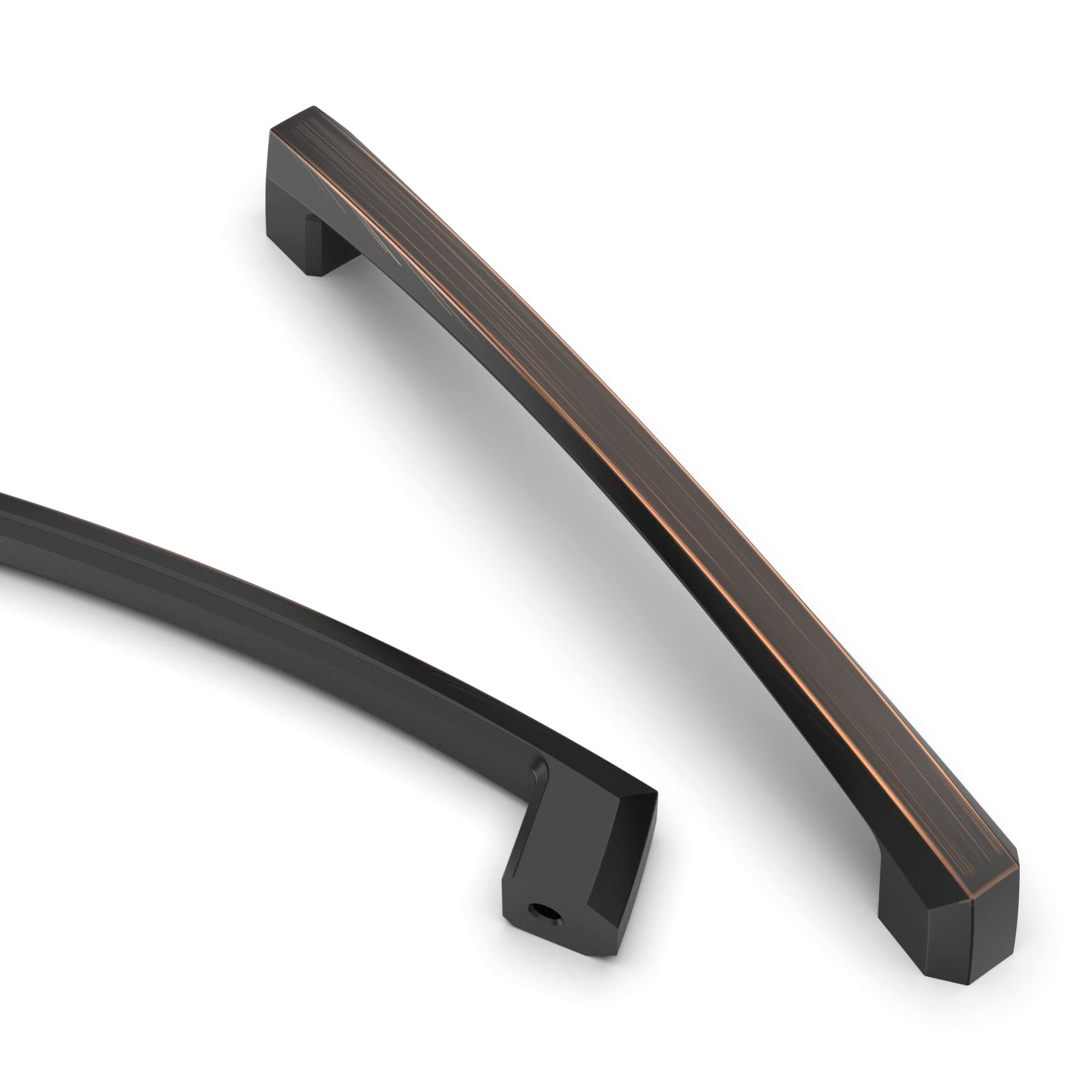 Asidrama 10 Pack 5 Inch(128mm) Oil Rubbed Bronze Kitchen Cabinet Handles, Cabinet Pulls Kitchen Cabinet Hardware for Cupboard Drawer Pulls Image