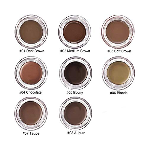 VERONNI Eyebrow Cream,Eyebrow Tint Long Lasting Waterproof Eyebrow Gel,Eyebrow Enhancers Pomade Smooth Brow Makeup 0.75oz (#06 Blonde) - Thumbnail 3