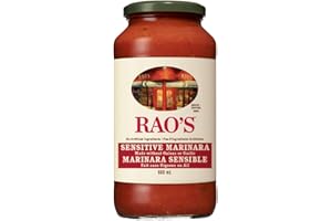 Rao's Homemade Sensitive Formula Tomato Sauce | No Onion, No Garlic | Low FODMAP Friendly | Keto & IBS-Friendly Pasta Sauce |