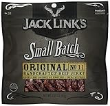 Jack Link's Small Batch Handcrafted Original Beef Jerky (2.5oz)- Pack of 4