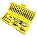 NASHINAL 20Pcs Half Time Drill Driver Multi Screwdriver Sets Updated Version 16 Different Kinds Head with Countersink Bits