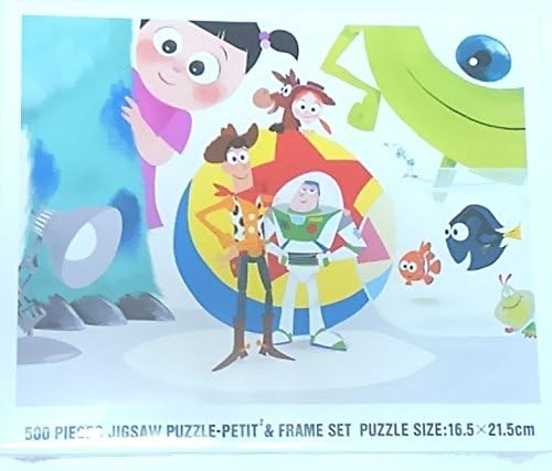 Amazon ディズニー 夢と魔法の90年展 限定 ジグゾーパズル パネルセット付き ピクサー集合柄 アニメ 萌えグッズ 通販