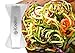 iCooker Spiralizer Spiral Slicer [FREE Stainless Steel Peeler + Cleaning Brush + Recipe Guide + Carry Bag] Professional Vegetable Spiral Cutter For Veggie Zucchini Pasta - Best Carrot Shredder