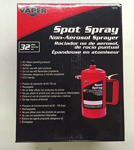 Vaper 19419 Red Spot Spray Non-Aerosol Sprayer (Red) - 32 oz.