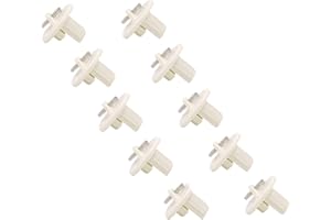 LIHOPEFE Universal 5-Pack Pull Ring end Cap,Replacement Shade Parts of Exterior Sun Shades Outdoor/Indoor Roller up Blinds (Beige)