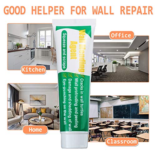 2PCS Safe Mend Wall Mending Agent,Drywall Patch Surface Repair Kit