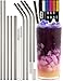 BAR NONE Best Straws Set of 10 | 8.5 & 10.5