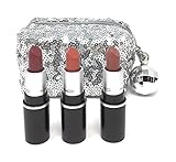 MAC Snow Ball Collection Mini Lipstick Kit - Cool - Set of 4 Nude/Matte/Frost/Satin