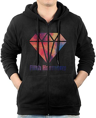 GGDDAA Men's Fifth Diamond Girl Group Rowing Particular Hoodie Hoodies Leisure Style M Black