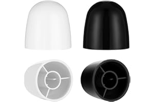ALRHSO Toilet Bolt Caps, 4 Packs Toilet Bolt Covers fit 1/4 inch Threaded Bolts, Toilets Caps for Bottom of Toilets