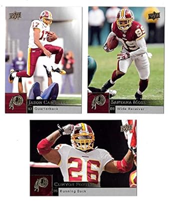 Amazon Com 2009 Upper Deck Football 1 325 Team Set Washington
