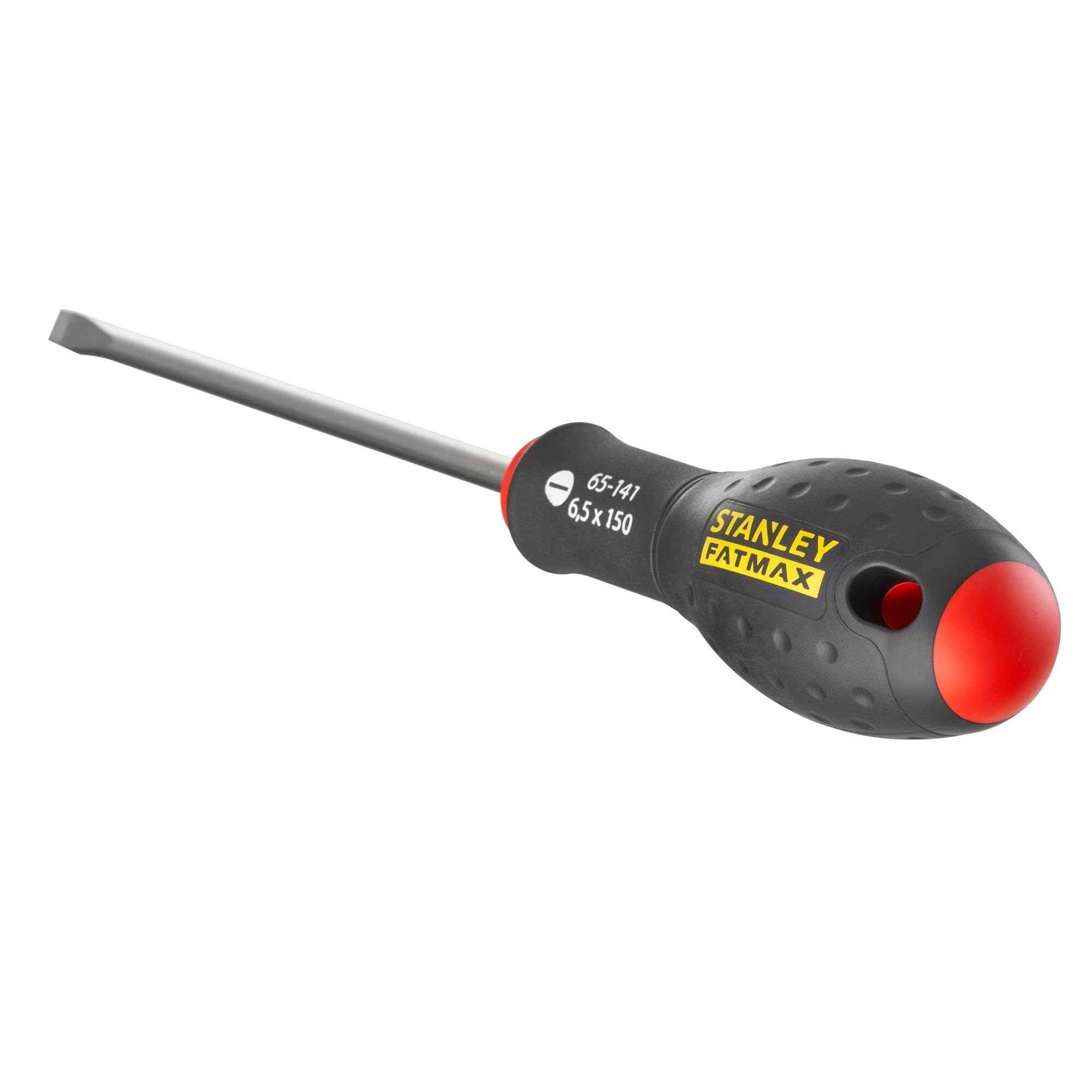 Stanley Fat Max Screwdriver Flared 6.5X150Mm-Black And Red