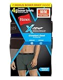 Hanes Comfort Cool Men`s 4-Pack X-Temp Boxer Brief