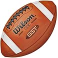 Wilson NCAA 1003 GST Leather Game Footballs TAN LEATHER OFFICIAL (SET OF 6)