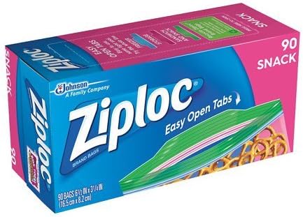 Ziploc Snack Bags 90.0 ea - 1 Pk