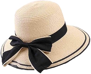 sun hat with bow