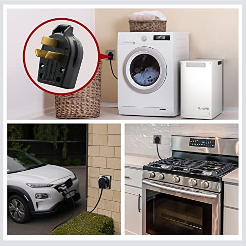 NEMA 1030P & NEMA 1050P, 30 & 50 Amp, 125 & 250 Volt, 3Pole, 3Wire, 3Prong Interchangeable