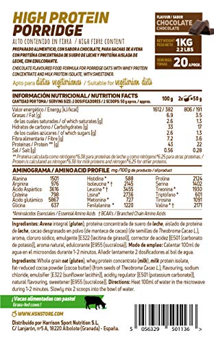 HSN-Foods-Gachas-de-Avena-Proteicas-Porridge-Proteico-Apto-para-la-Dieta-Vegetariana-Fcil-y-Rpido-de-Preparar-con-Protena-de-Suero-y-Leche-Bajo-en-Azcar-Sabor-Chocolate-1000g