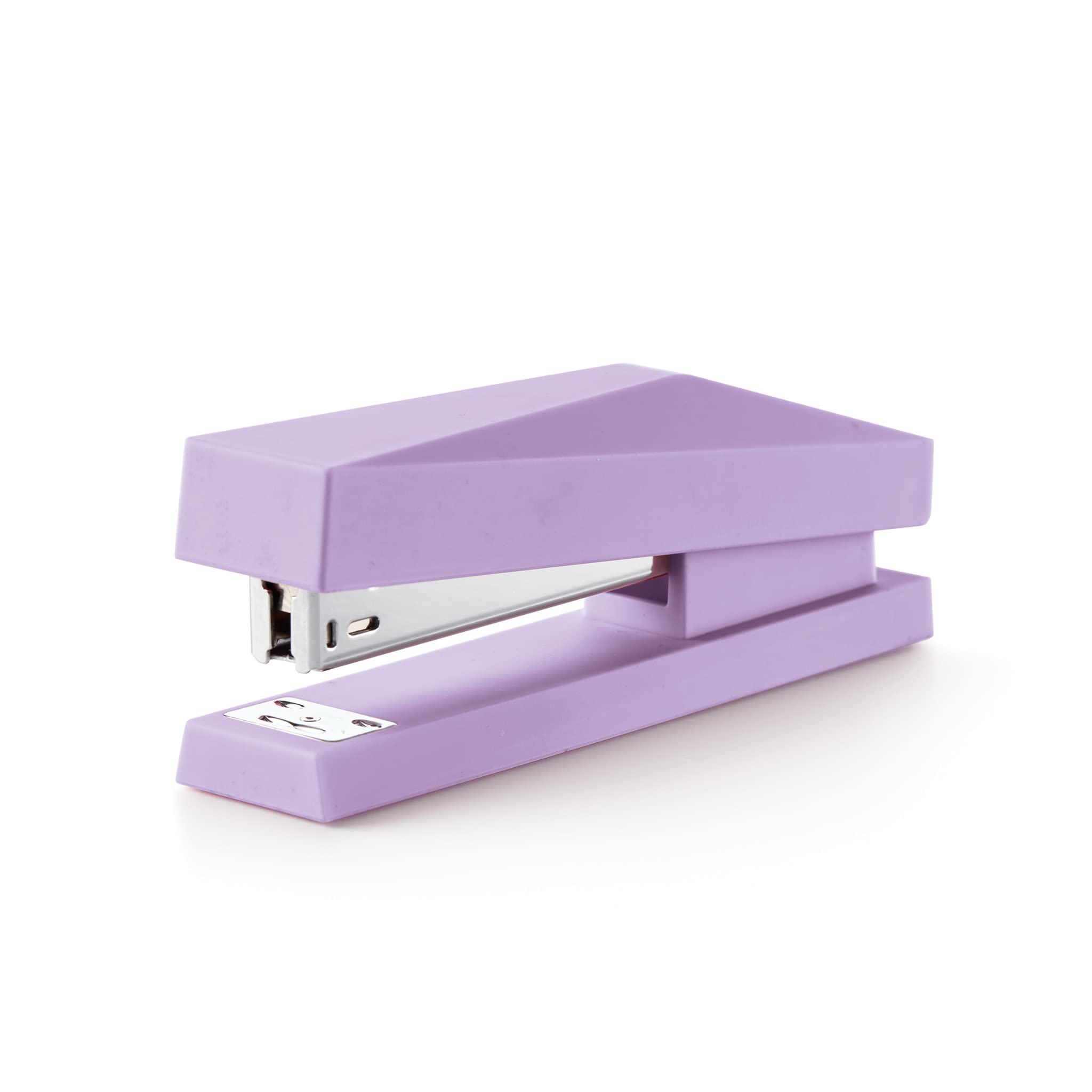Miquelrius - Stapler Compatible 24/6, Format 122 x 60 x 76.5 mm, Capacity up to 20 Sheets, Staple Machine Colour Mauve