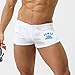 Men's Underwear Boxer Trunks Sexy Low Rise Cut Fashion Sports Style(M, Green)