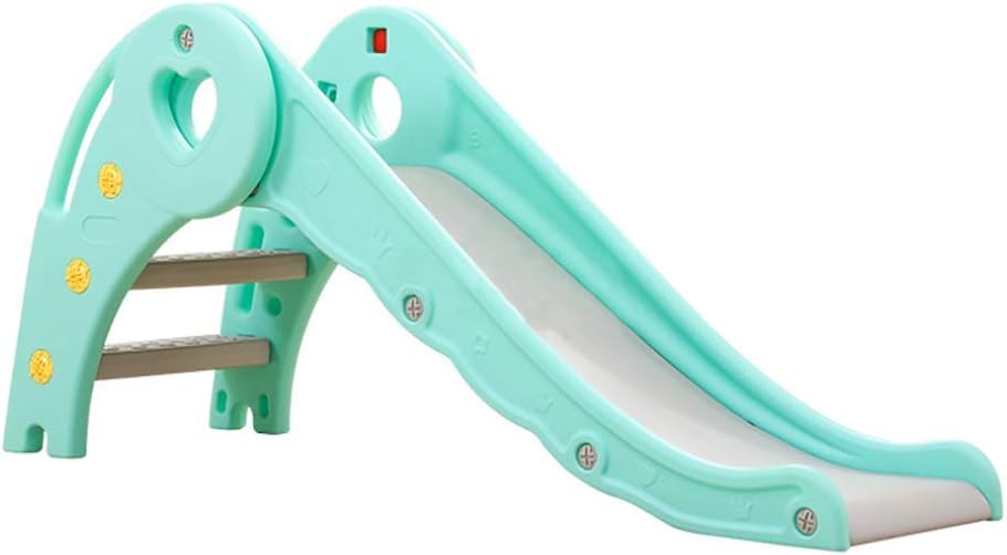 WDW Kids Childrens Foldable Slide Green Indoor Outdoor Garden Toy