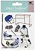 Jolees 364654 Boutique Dimensional Sticker, Hockey