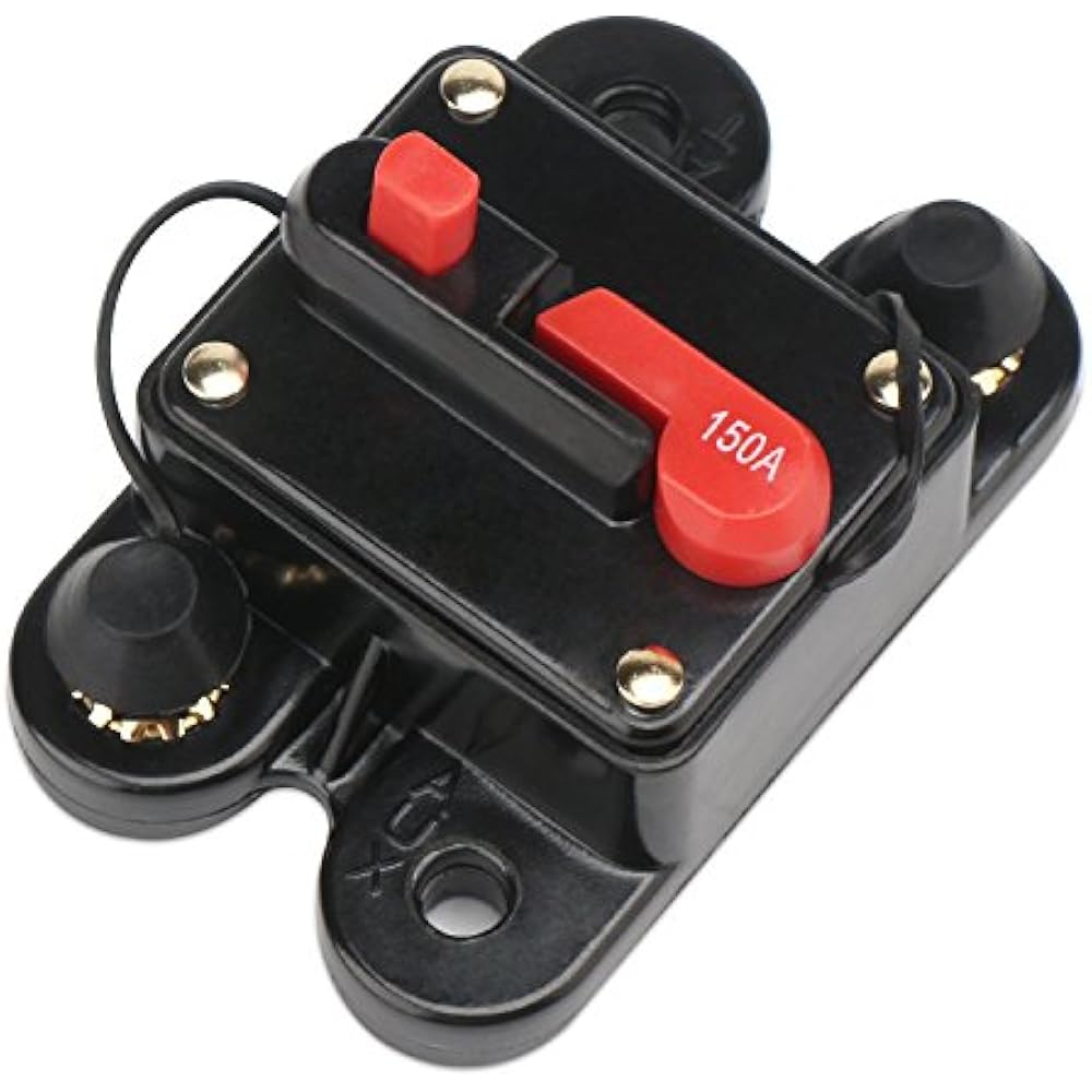 24VDC 150A High Current Circuit Breaker, Amp Trolling