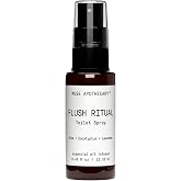 Muse Apothecary Flush Ritual - Aromatic &amp; Refreshing Toilet Spray, Use Before You Go, Infused with Natural Essential Oils - Aloe + Eucalyptus + Lavender - Travel Size Mini Collection, 0.45 oz