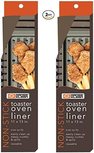 Range Kleen 671 Toaster Oven Sized Liner Set of 2