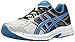 ASICS Men's Gel-Contend 4 Running Shoe, Silver/Classic Blue/Black, 10 M US