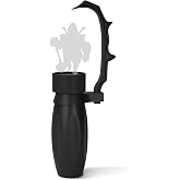WH01 Painting Handle for Wargame Miniautres with Model Bases (Black)