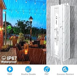 LightingWill LED Driver 150 Watts Waterproof IP67