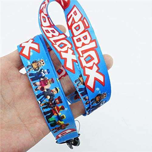 Amazon Com Key Chains Game Roblox Neck Strap Lanyard Charms - amazon com key chains game roblox neck strap lanyard charms lariat mobile phone strap id badge holder rope key chains keychains cosplay accessories by