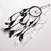 Generic 1 Piece Black Wall Hanging Dream Catcher with Bead Feather Decoration