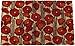 Entryways Poppies Non- Slip Coconut Fiber Doormat 17