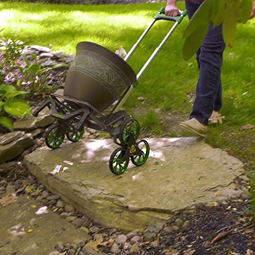 UpCart Original Green 100lb Capacity Stair Climbing Folding Hand Cart