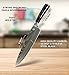 Chef Knife for Kitchen - High Carbon Stainless Steel Knife - Asian Gyutou Cook Knife - Pro Ergonomic Handle with Gift Box