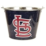 MLB Teams Logo Aluminum Beer Buckets (St. Louis Cardinals)