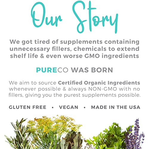 USDA Organic Milk Thistle Capsules - 80% Silymarin - 9,000mg of Milk ...