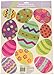Easter Egg Glitter Vinyl Window Decorations