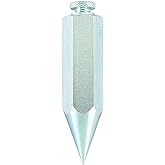 Johnson Level &amp; Tool 08 Steel Hexagonal Plumb Bob, 8 oz., Steel Finish, 1 Pack*