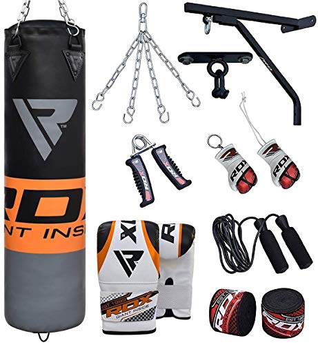 image for RDX Punch Bag for Boxing Training | Filled Heavy Bag Set with Punching