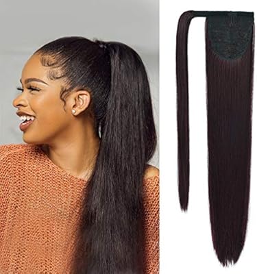 Seikea Natural Long Hair Ponytail Extension Clip In Straight Hair