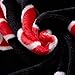 Judy Dre am Thicken NARUTO Red Clouds Soft CORAL FLEECE Throw Polyester blanket Cartoon Nap Blanket, Black, 59