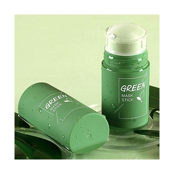 Green Tea Purifying Stick Mask for Face Facial Skin Care Product Green Tea Clay Moisturizer Oil Control Face Mask…
