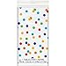 Vibrant Rainbow Polka Dots Rectangular Plastic Table Cover - 54